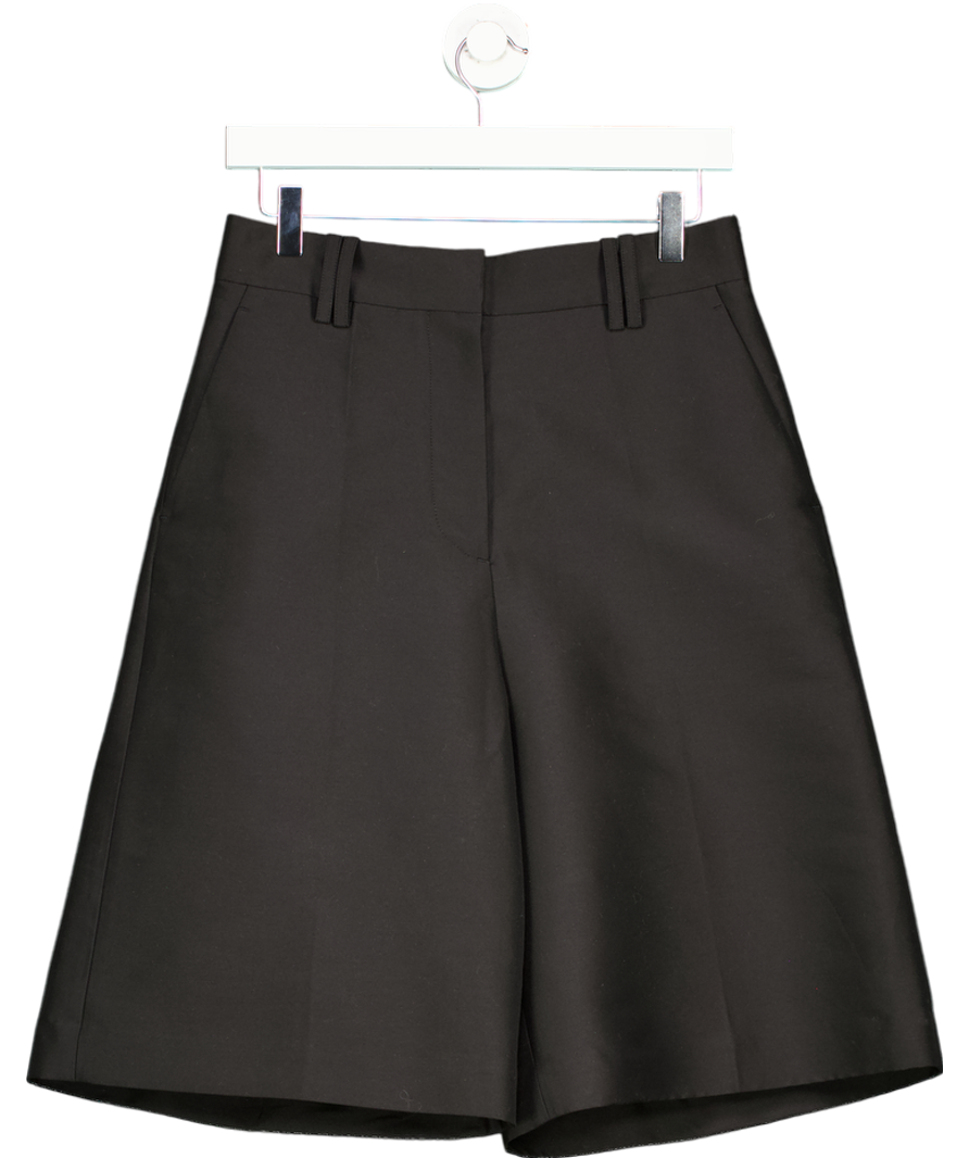 Arket Black Sculptural Shorts UK 8