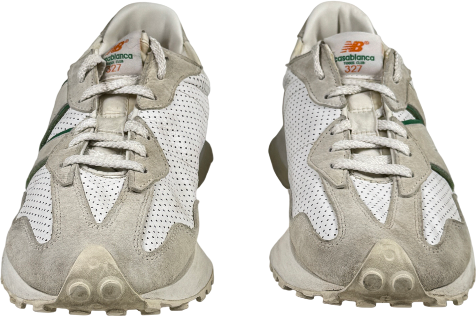 NEW BALANCE X Casablanca 327 Sneaker White / Green UK 9 EU 43 👞