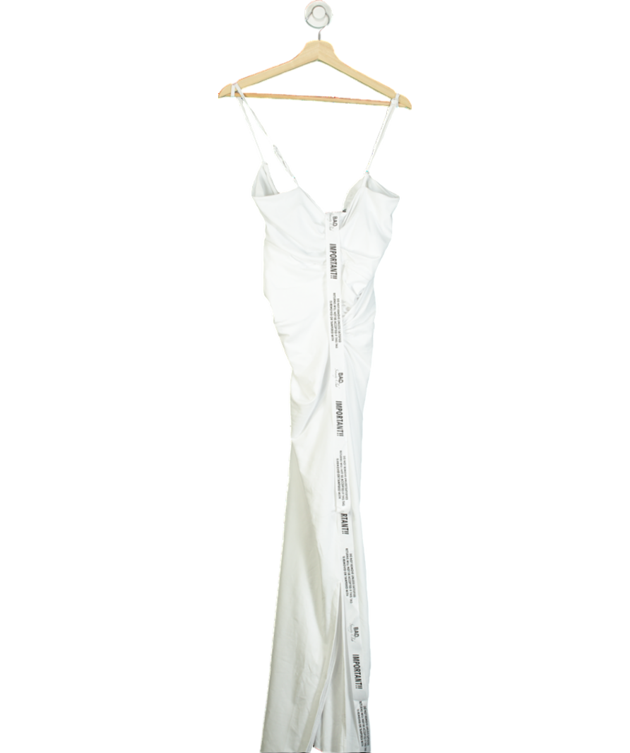 Bad Society White Kelly Moulded Dress UK M