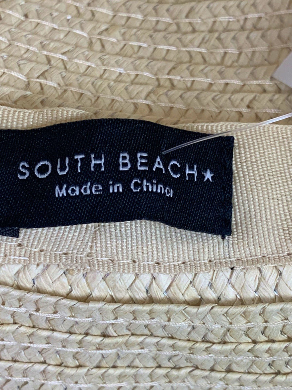 South Beach Beige Bridesmaid Floppy Sun Hat One Size