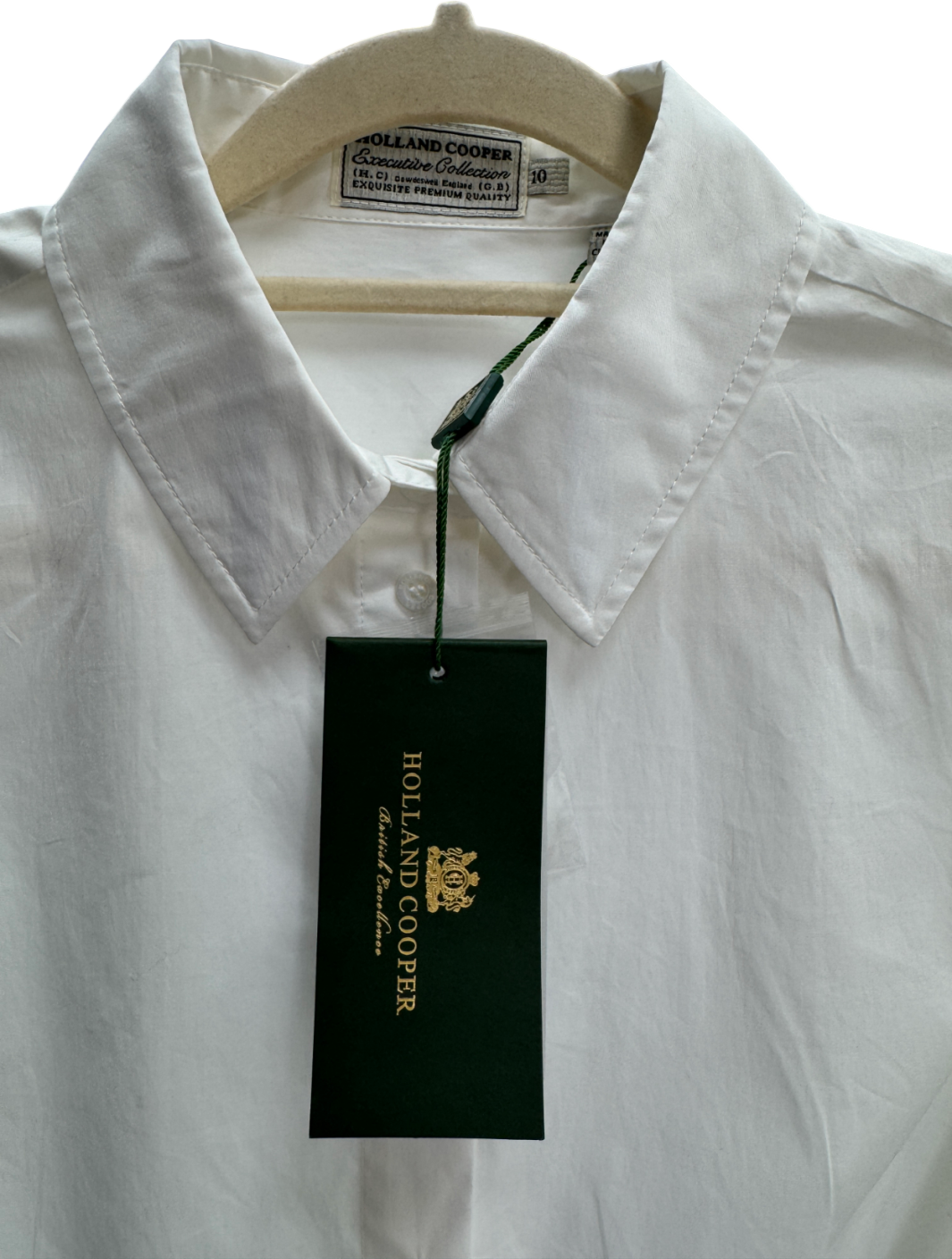 Holland Cooper Louisa Shirt White UK 10