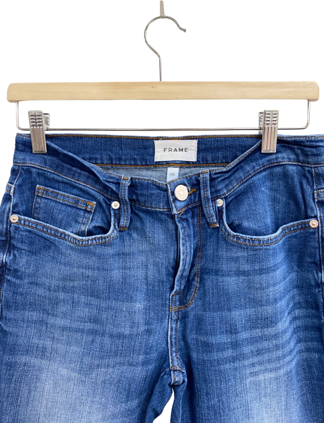 Frame Blue L'homme Skinny Jeans UK 10