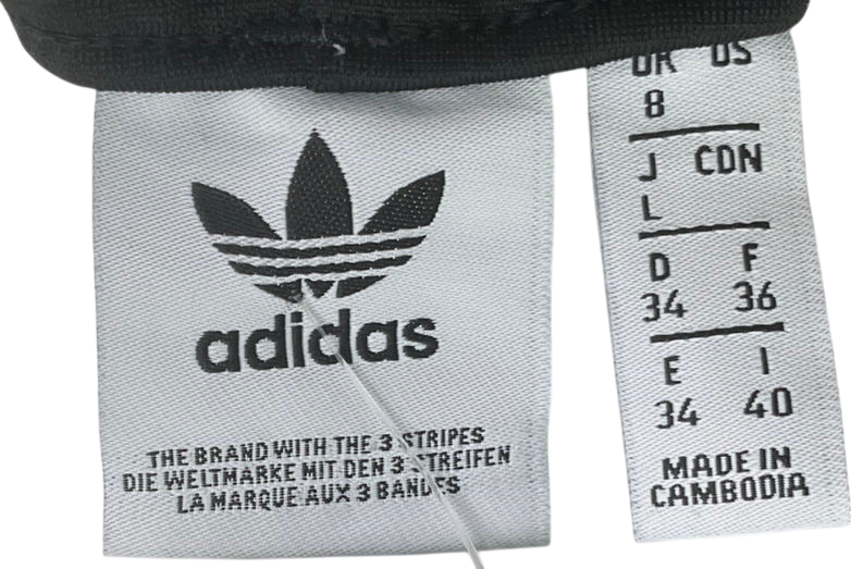 adidas Black Classics Sprinter Shorts UK L