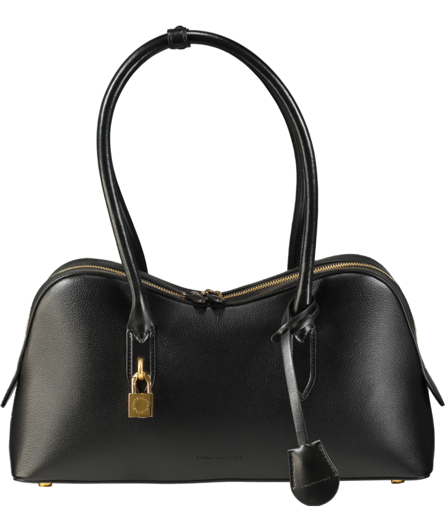 Stella McCartney Black Ryder Faux Leather Shoulder Bag