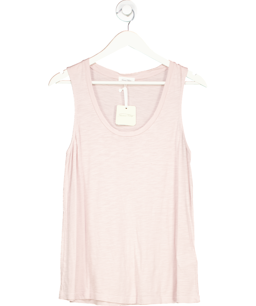 American Vintage Blossom Pink Jacksonville Vintage Ballerina Tank Top UK L