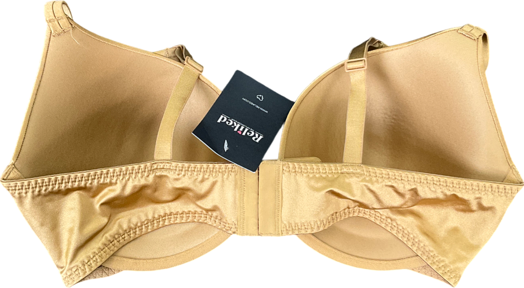SKIMS Yellow Ultimate Plunge Push Up Bra UK 36DD