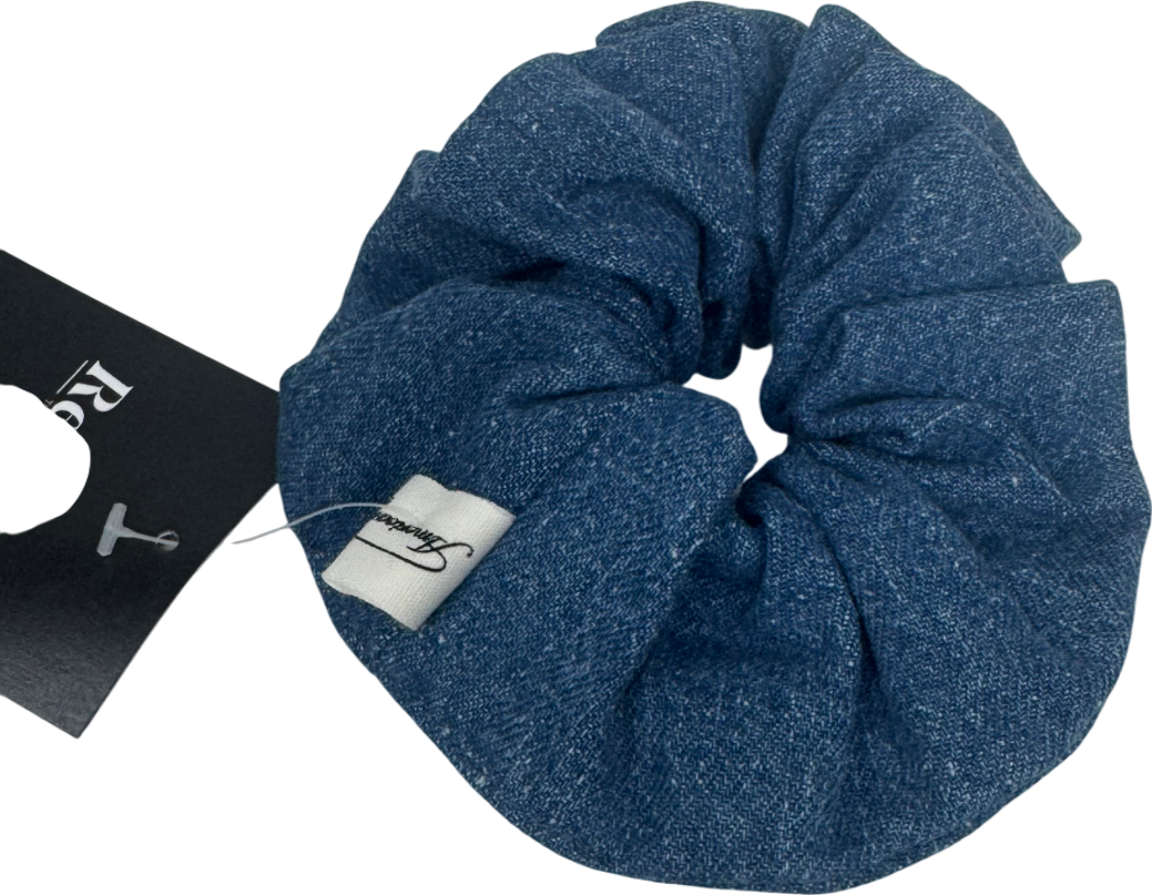American Vintage Blue Srunchie One Size