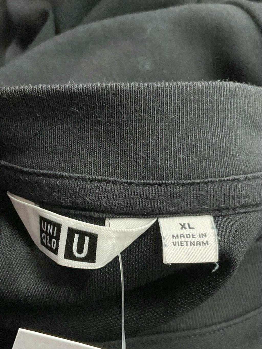 Uniqlo Black U Long Sleeve T-Shirt UK XL