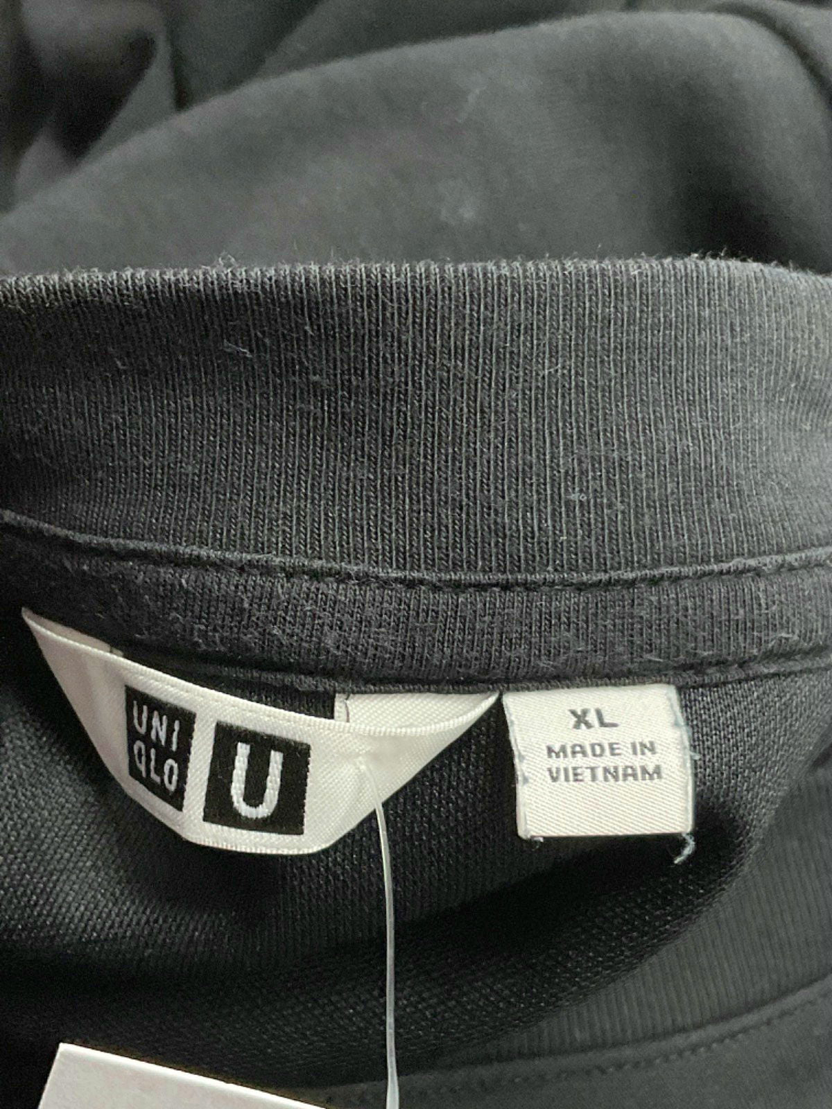 Uniqlo Black U Long Sleeve T-Shirt UK XL