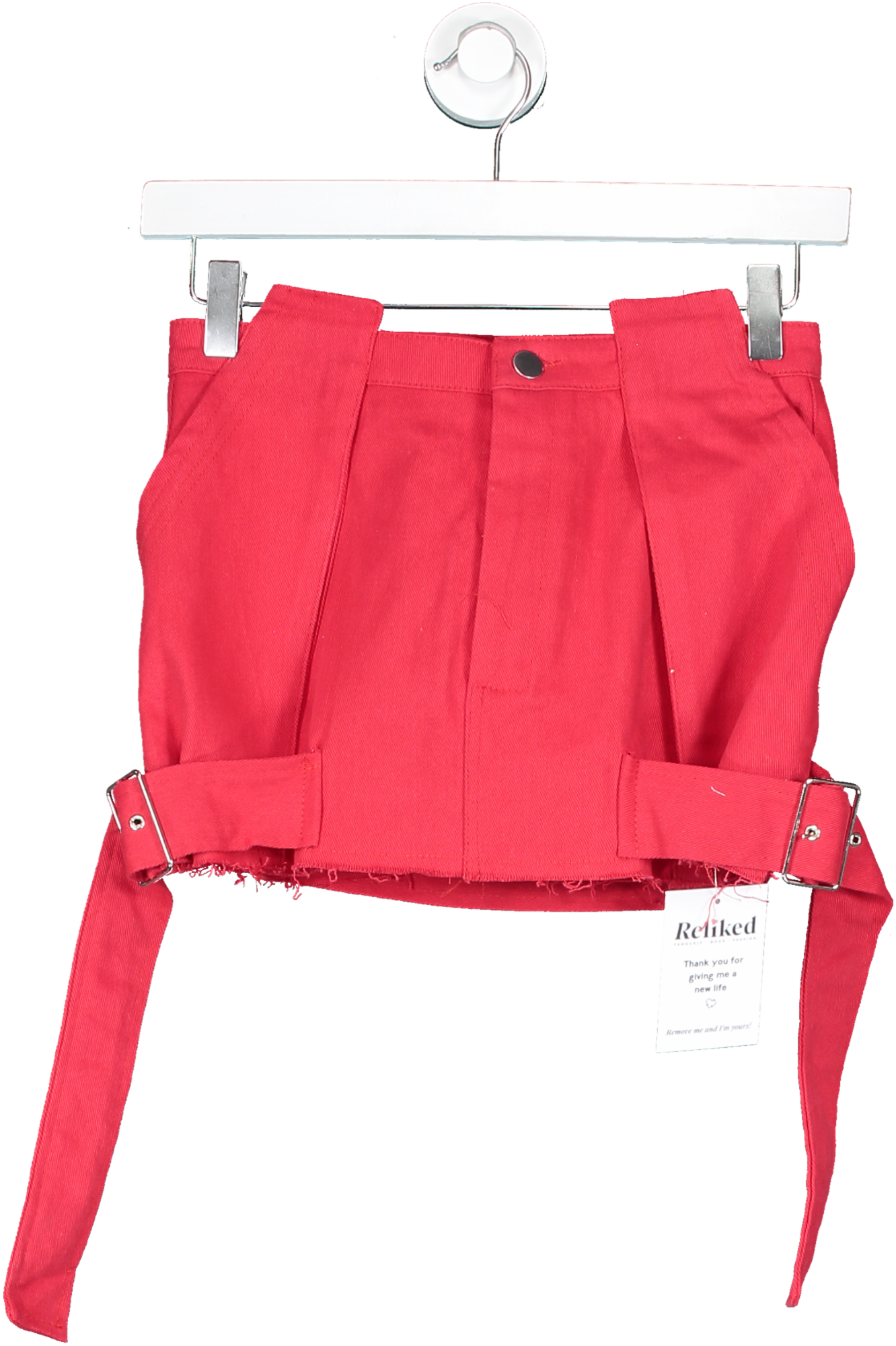 finesse Brielle Red Mini Skirt UK XS
