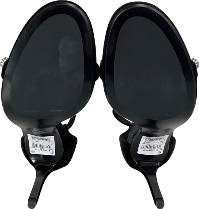 Next Black Tabitha Simmons Katie Jewelled Sandals UK 7 EU 40 👠