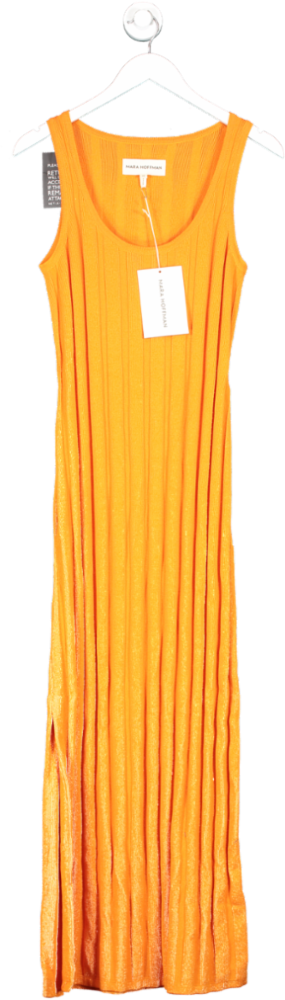 Mara Hoffman Orange Harlow Dress UK XS