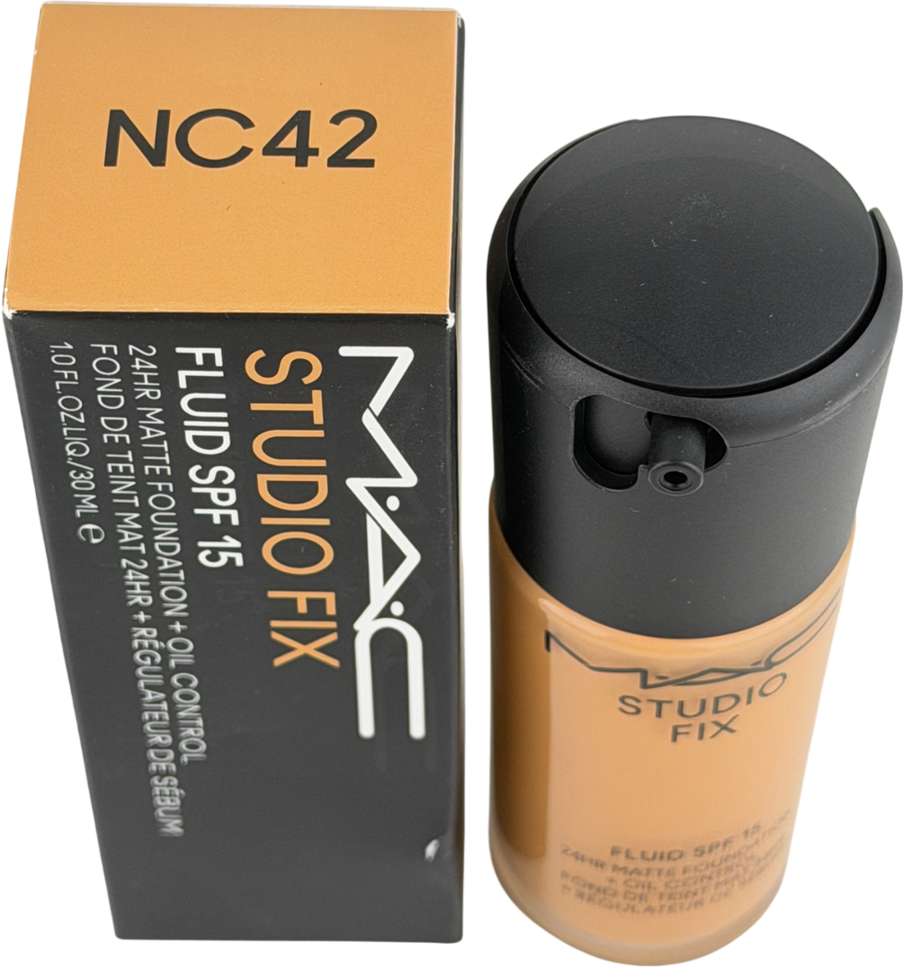 MAC Studio Fix Fluid Broad Spectrum Spf15 Foundation Nc40 30ml
