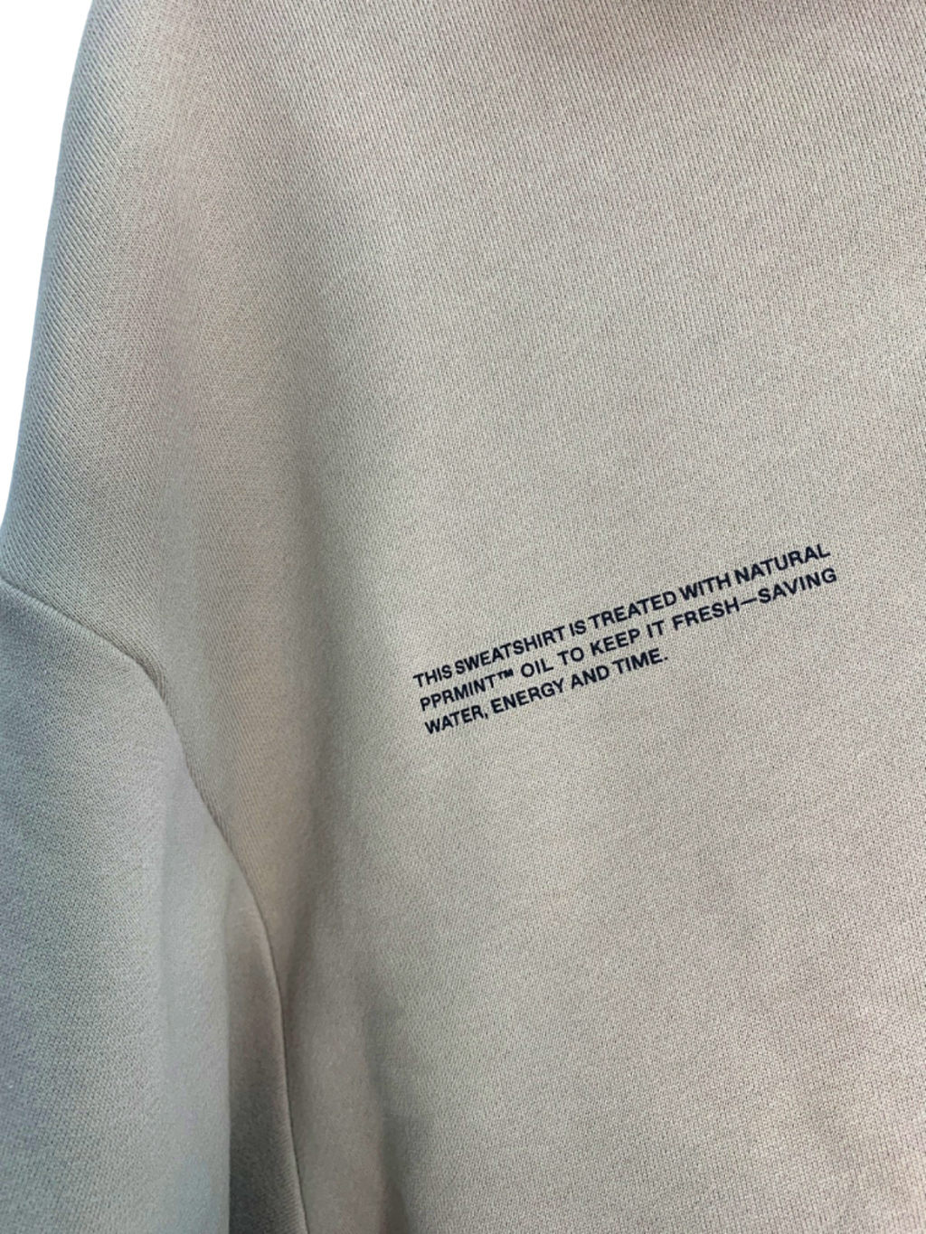 Pangaia Stone Organic Cotton Half-Zip Sweatshirt XXS