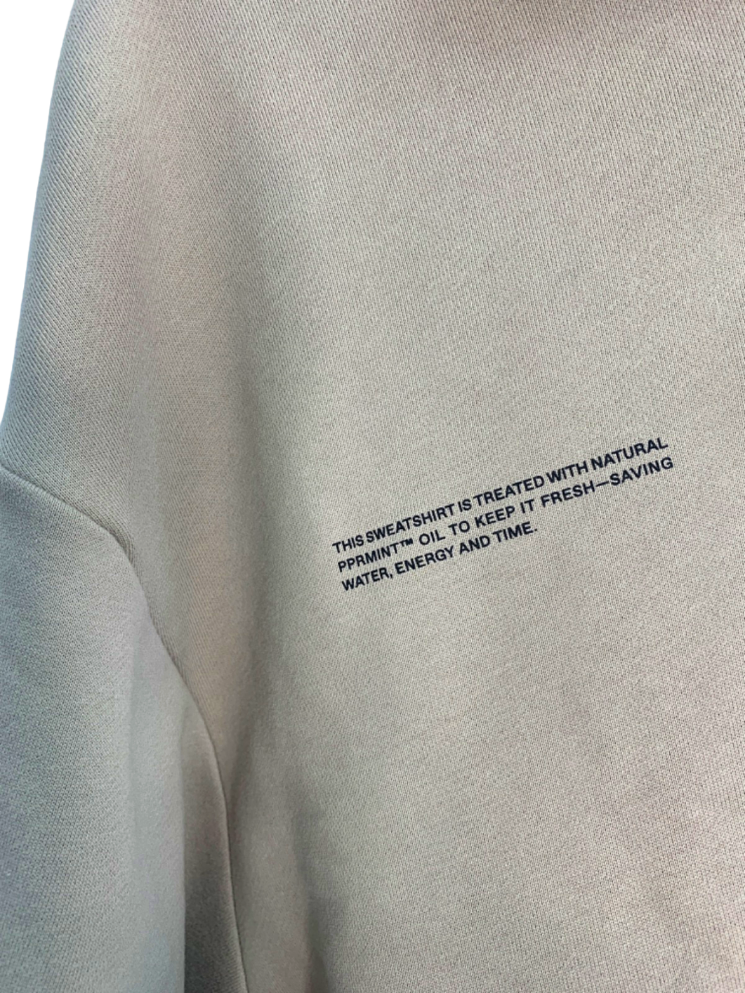 Pangaia Stone Organic Cotton Half-Zip Sweatshirt XXS