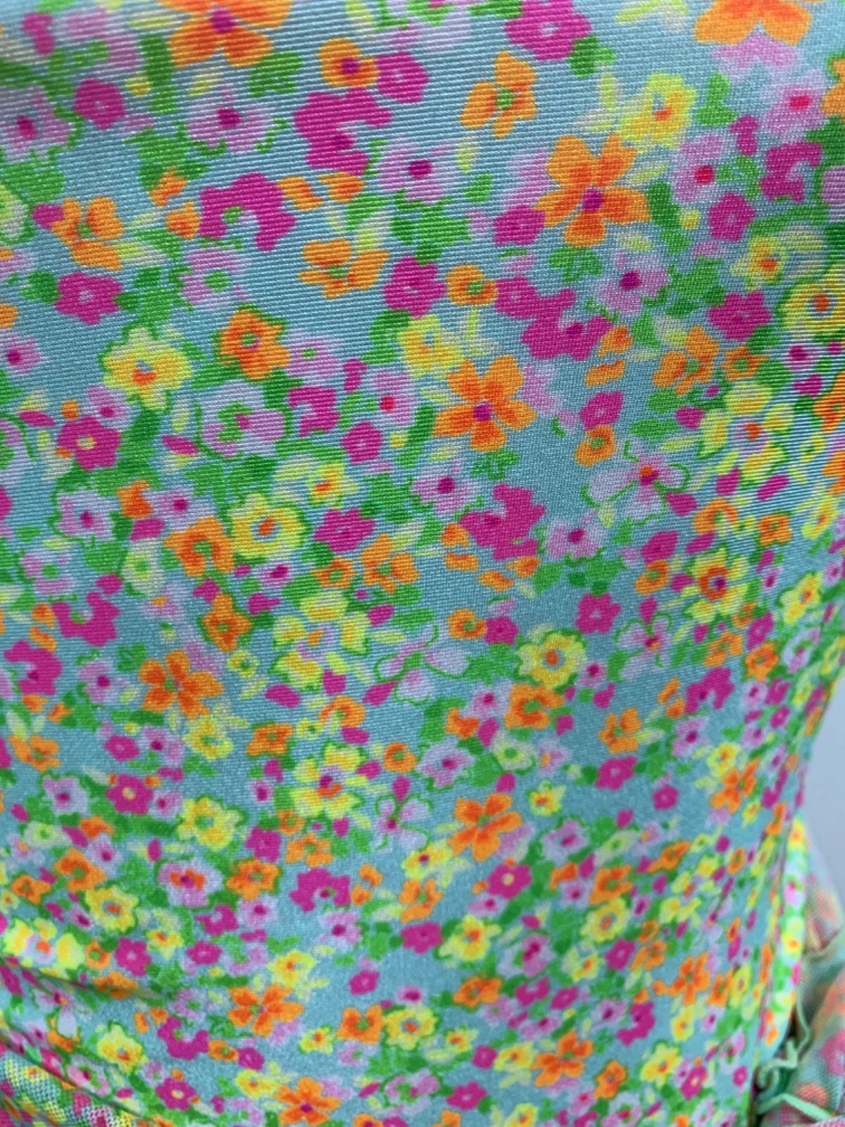 Lounge x Kulani Kinis Multicolour Floral Swimsuit and Sarong UK S