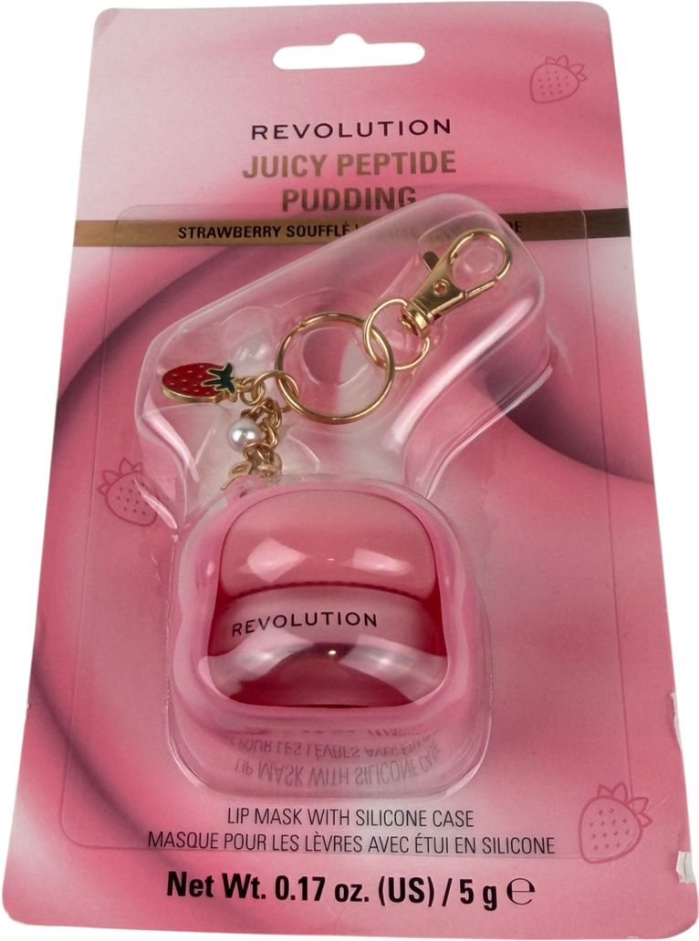 Revolution Juicy Peptide Pudding Lip Mask Strawberry Soufflé 5g