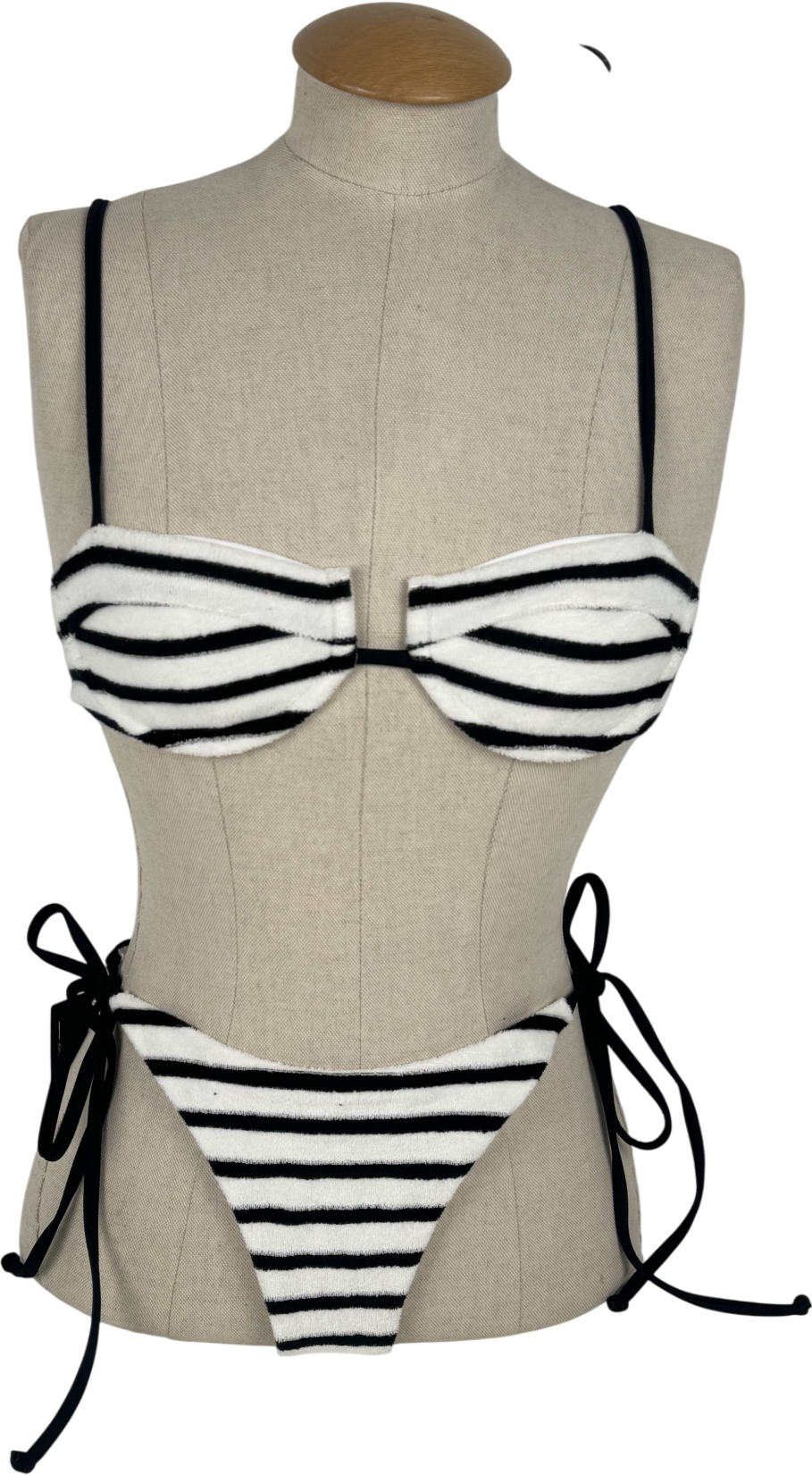 Aria Cove White Cadie Bikini Set UK XS