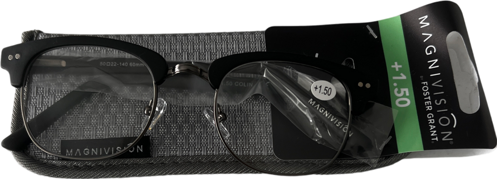 magnivision Colin Lenses Black +1.5