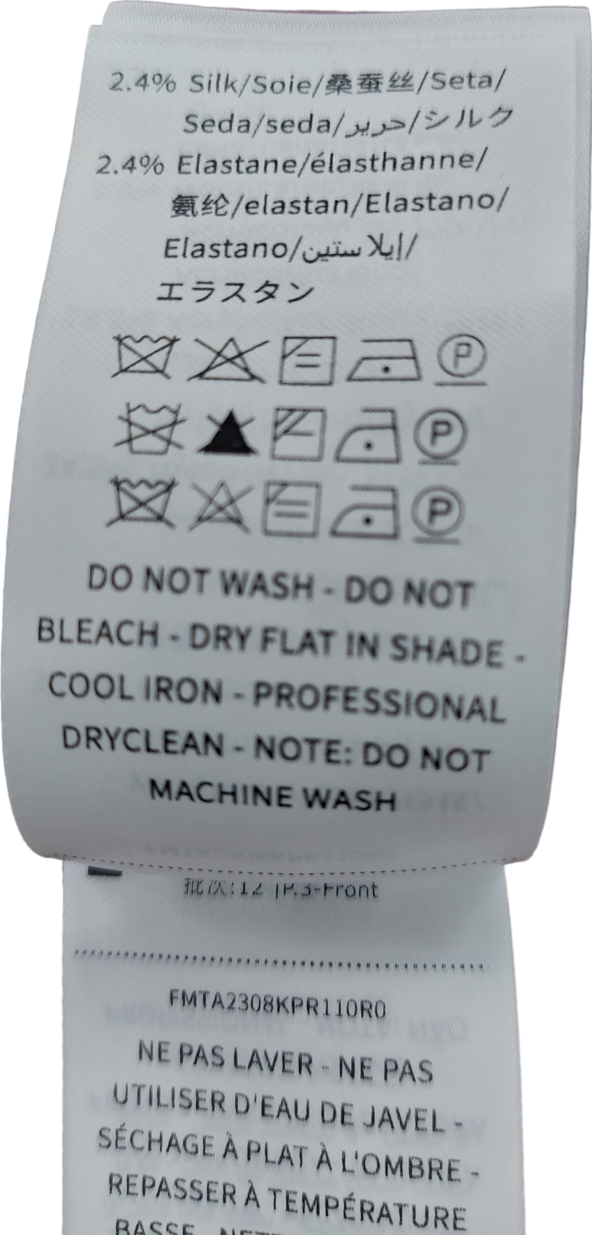 Fabrique Red Draped Knit Top UK 12