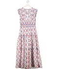 Lexy London Blue Nanda Maxi Dress UK 12