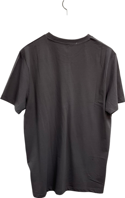 ASOS Grey Boxy Heavyweight T-shirt UK M