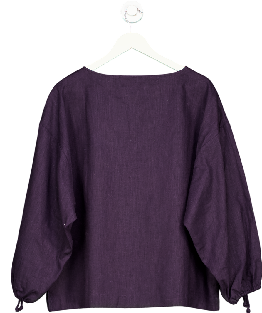 Plumo Studio Purple Gail Blouse UK 12