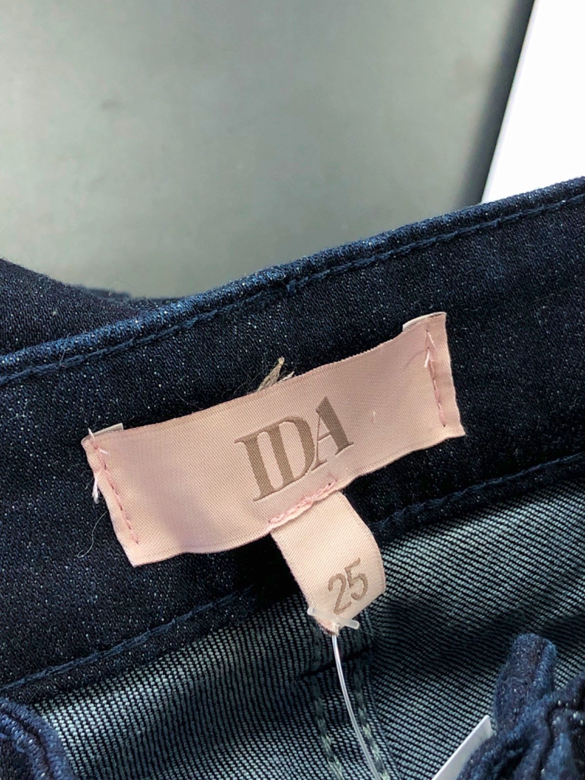 IDA Dark Blue Jeanie the High Top Cigarette Jeans UK 6