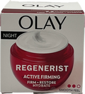 olay Night Face Cream Moisturiser With Anti-ageing Niacinamide And Peptide 50ml