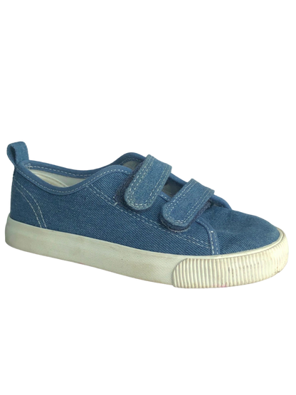 H&M Blue Canvas Trainers UK 11 Kids