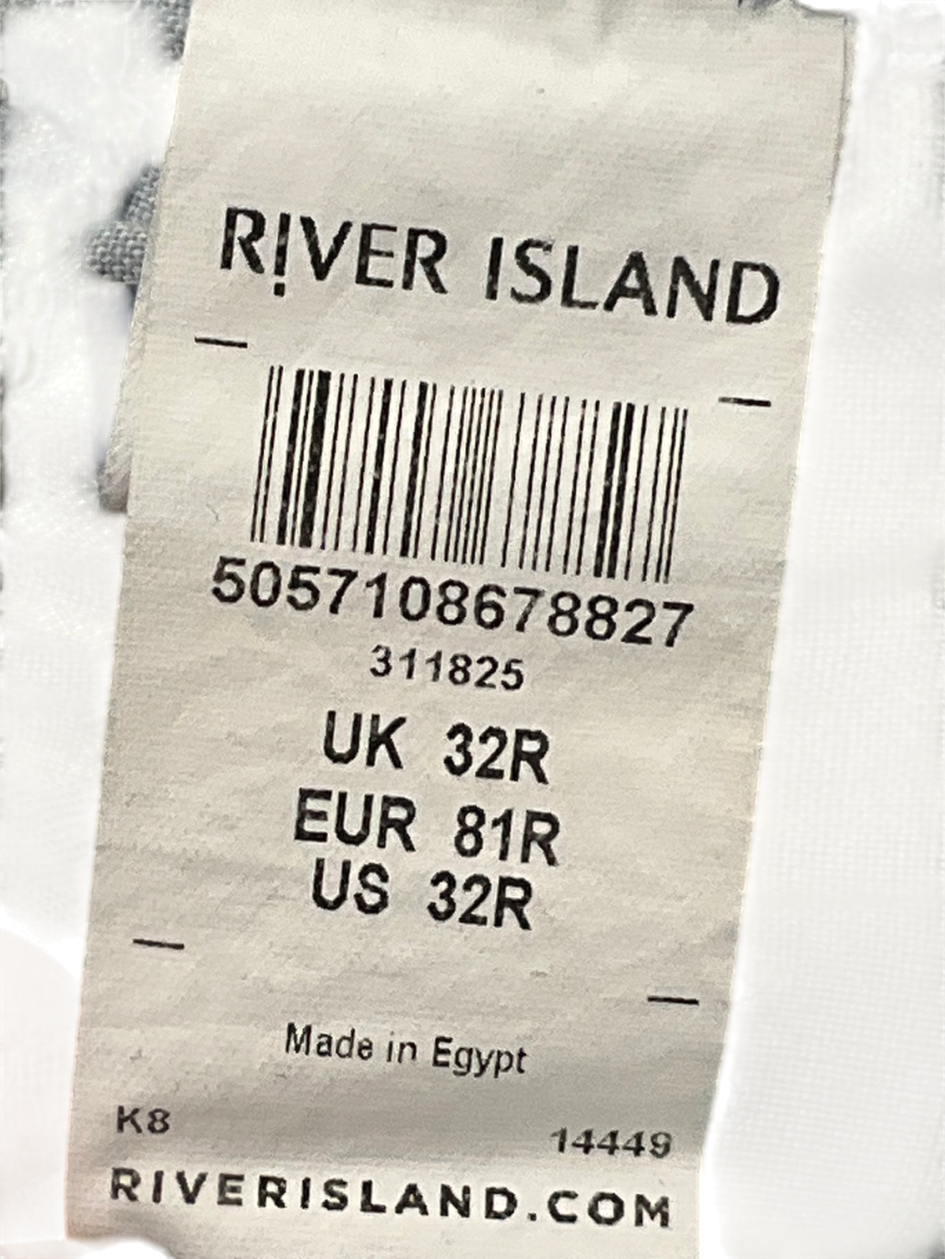 River Island Blue Skinny Jeans W32