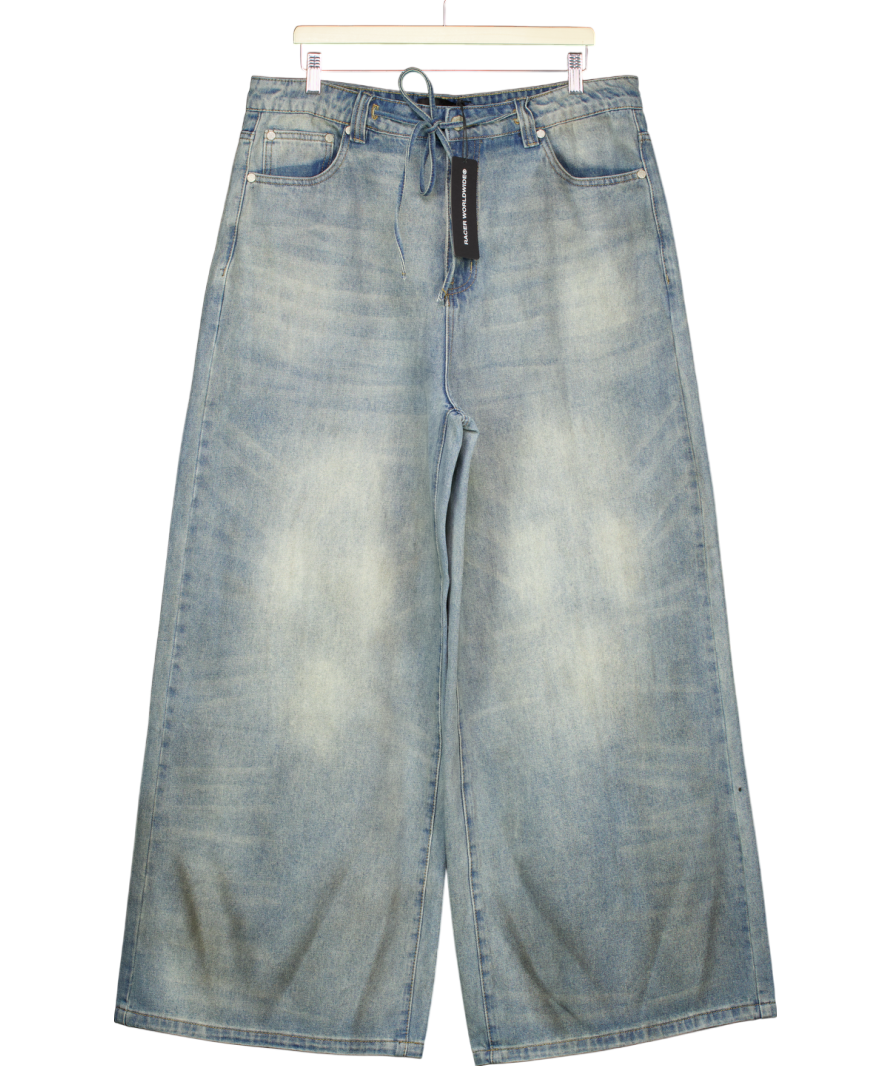 Racer Worldwide Blue Super Wide Jeans W36