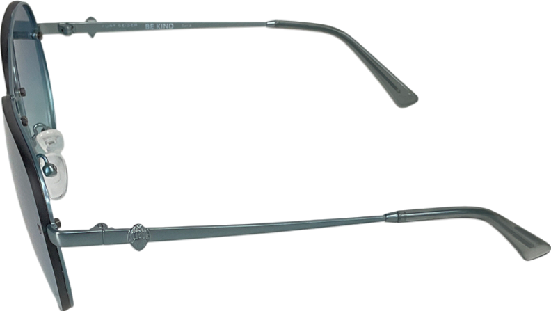 Kurt Geiger Blue Shoreditch Aviator Sunglasses