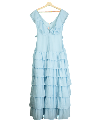 ALB Anne Louise The Blue Dreams Maxi Dress UK 8