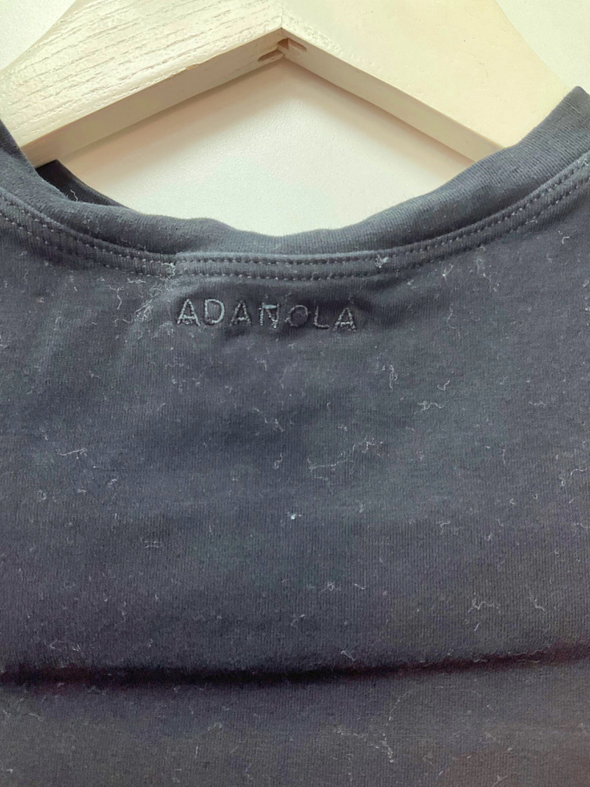 Adanola Black Long Sleeve Top UK XS