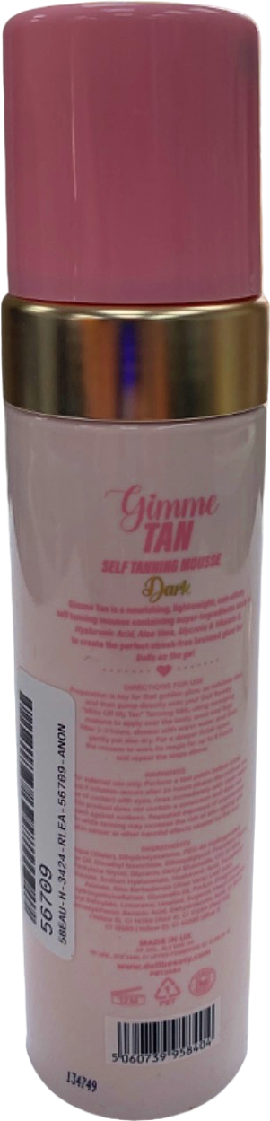 Doll Beauty Gimme Tan Self Tanning Mousse Dark 185ml