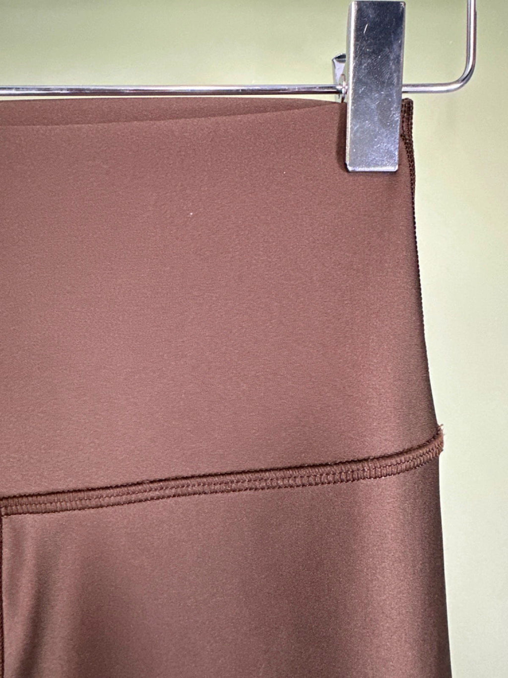 Alo Brown High-Waist Leggings UK XXS