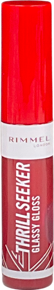 Rimmel Thrill Seeker Glassy Gloss Hydrating Lip Gloss With Hyaluronic Acid 350 Pink To The Berry 10ml