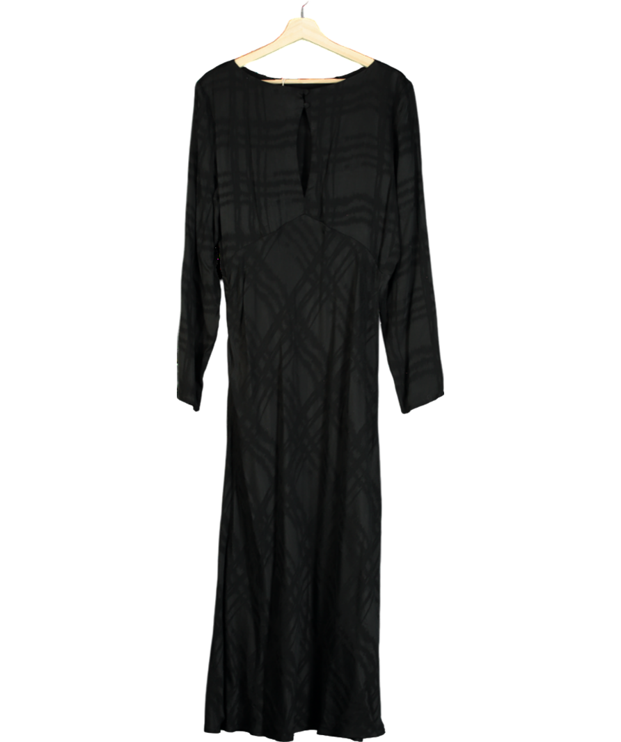 Rouje Black Abia Dress UK 16