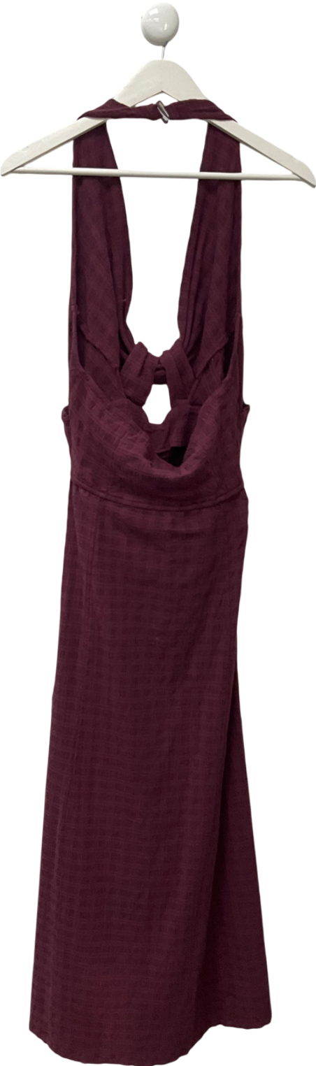 Free People Purple Endless Summer Maxi Dress UK L