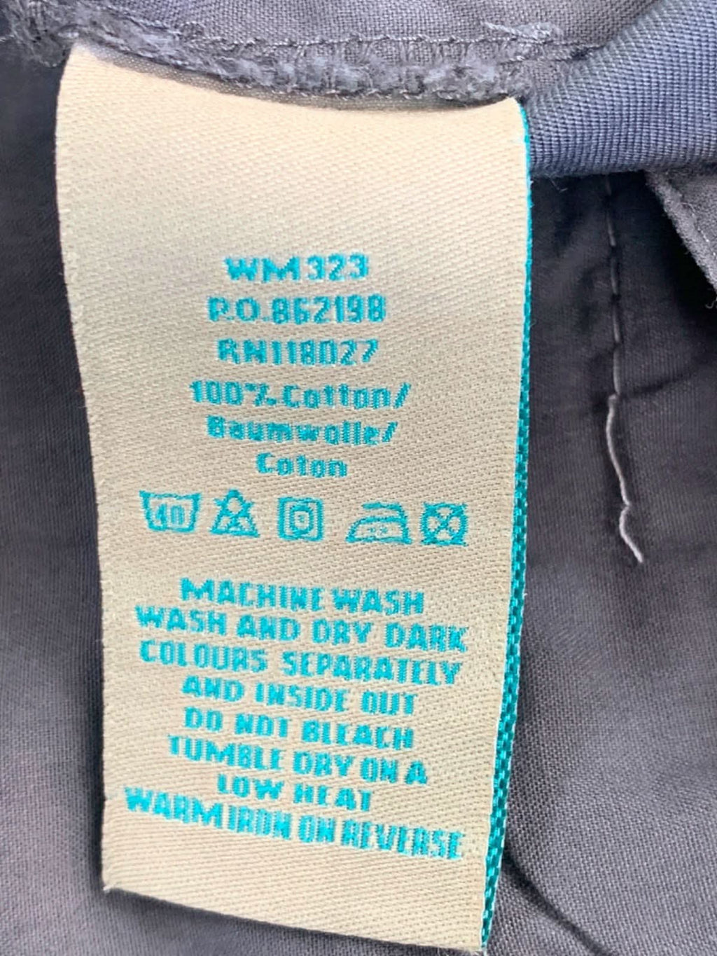 Boden Navy Blue Chinos Trousers Size 8L