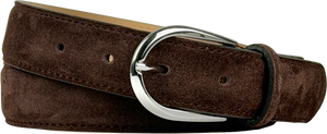 SUITSUPPLY Brown Italian Leather Belt W34