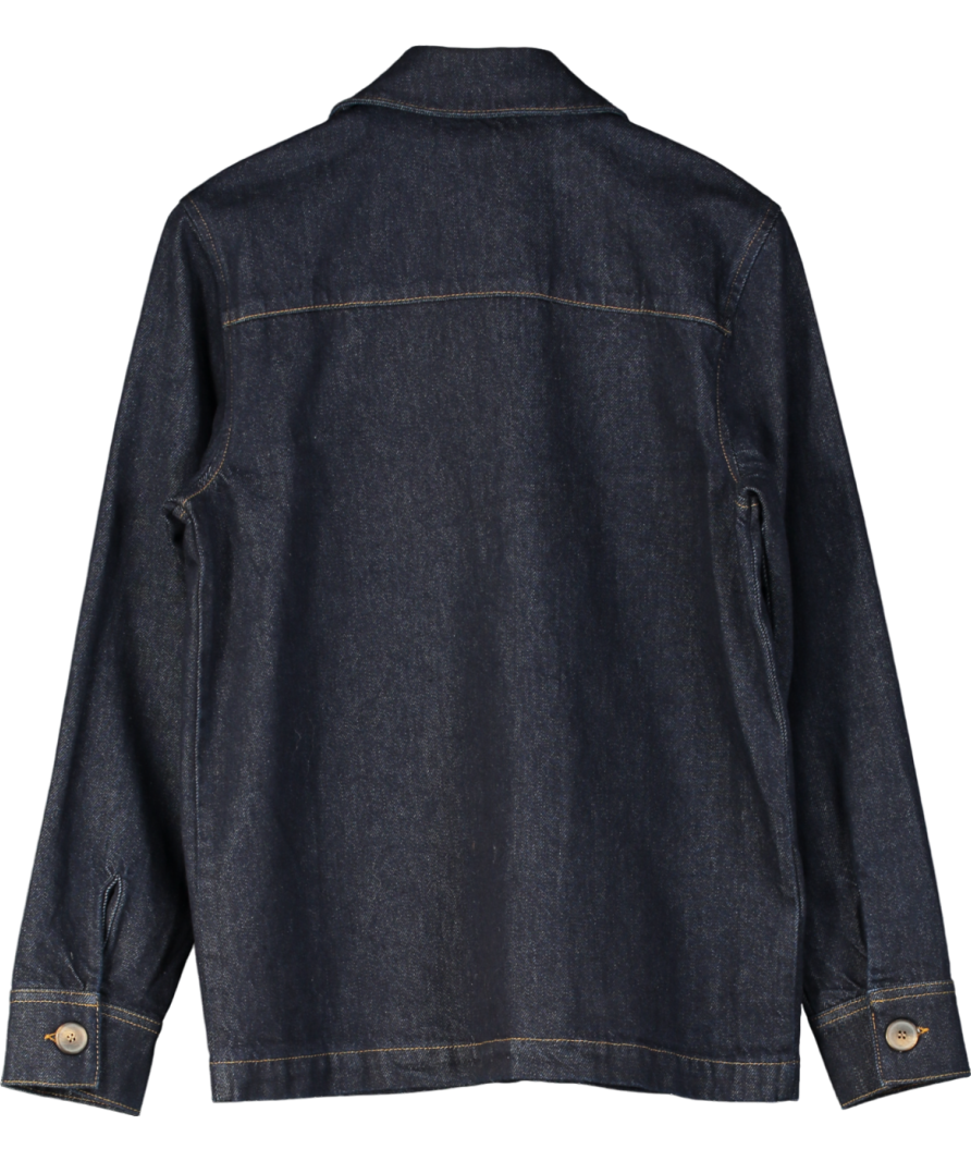 Aligne Blue Myles Denim Pocket Utility Jacket UK 8