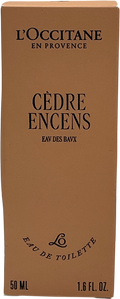 Loccitane Cédre Encens Eau De Toilette 50ml