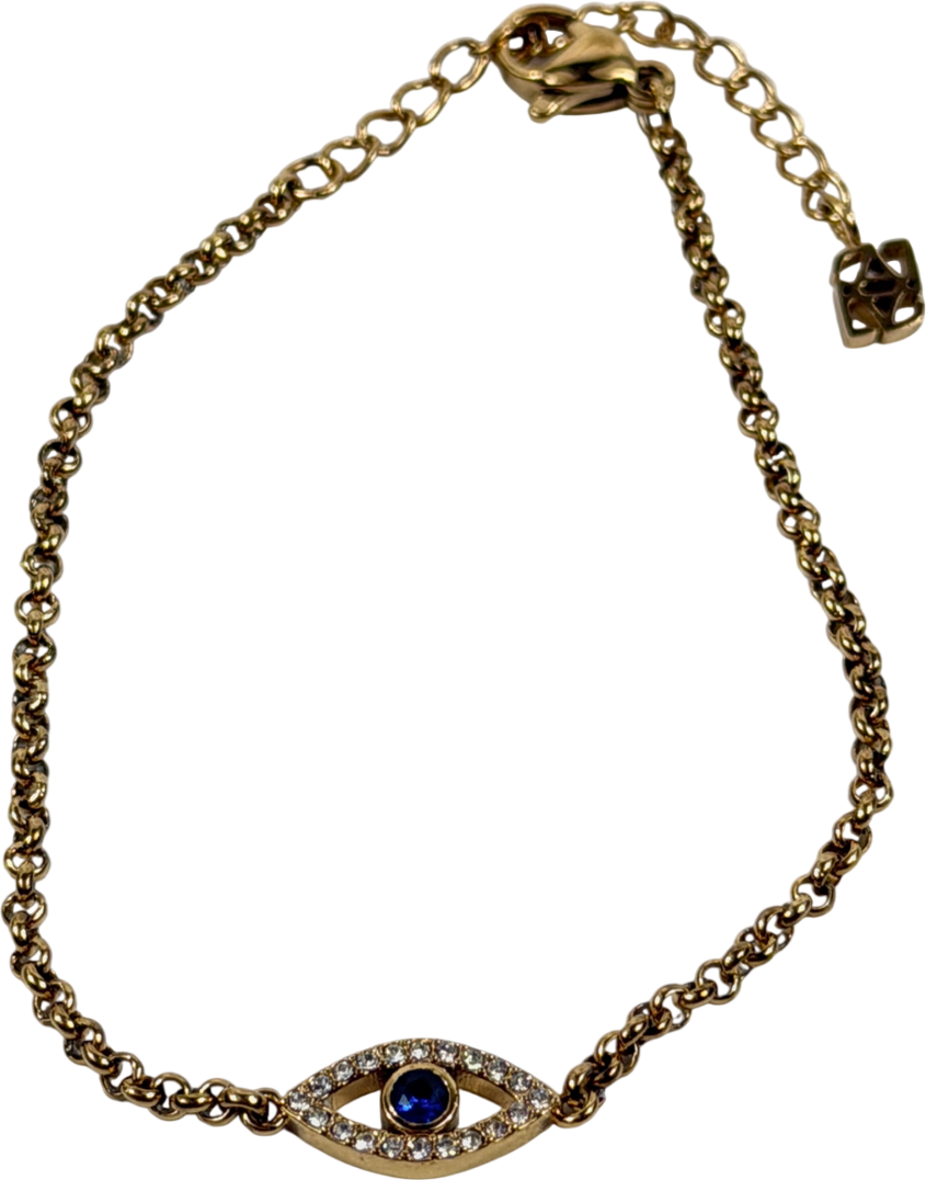 Abbott Lyon Custom Evil Eye Bracelet (gold)
