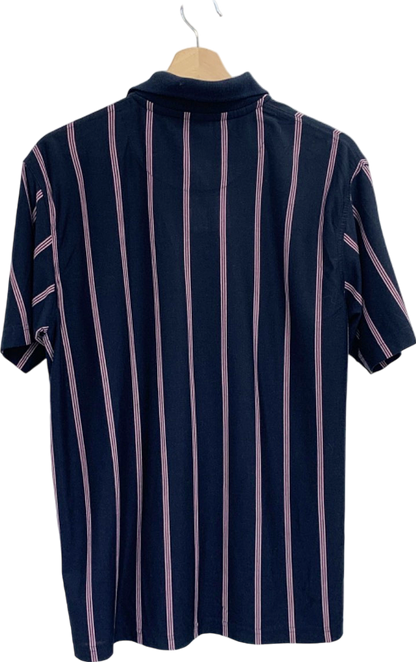 Paul & Shark Navy Striped Polo Shirt UK L