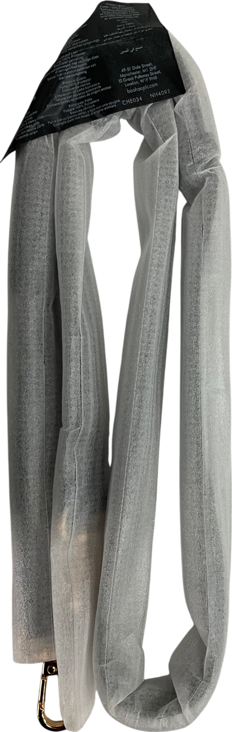 boohoo Black Scrunch Clutch With Handles