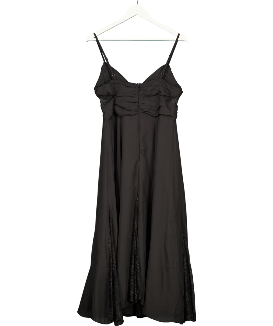 Layered With Love Black Midnight In Paris V-neck Sleeveless Dress UK M