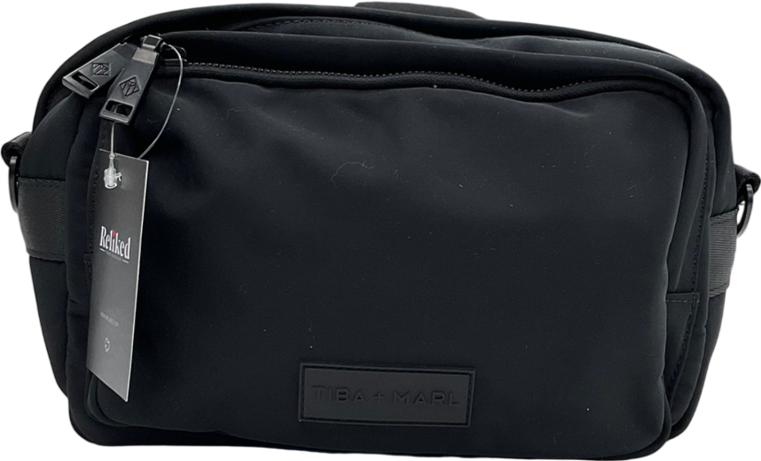Tiba + Marl Black Hiro Buggy Organiser / Changing Bag One Size