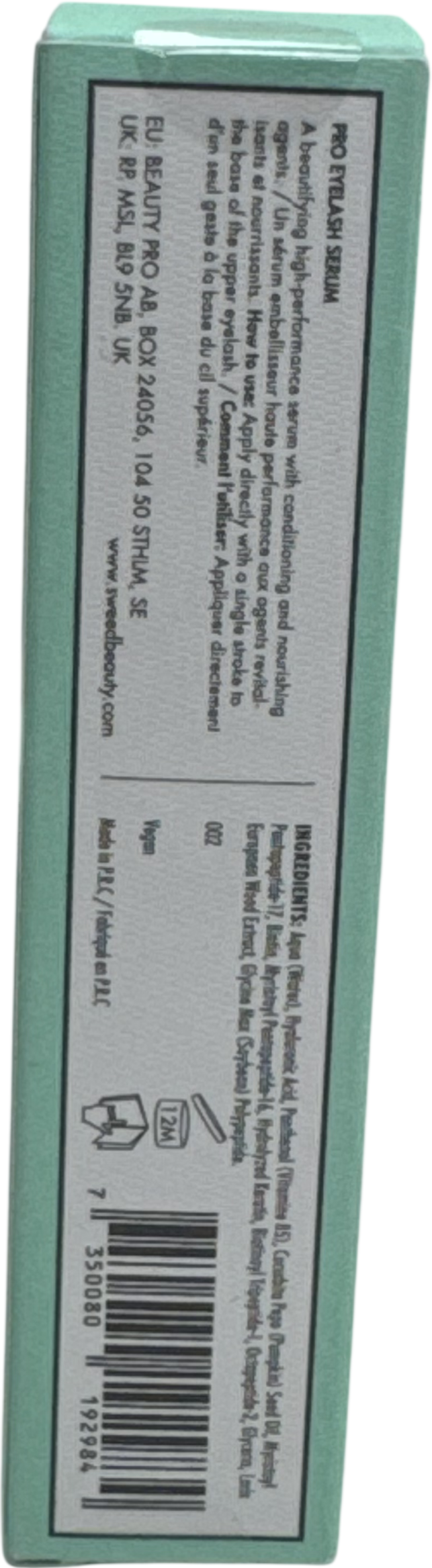 Sweed Lash Eyelash Growth Serum 3ml